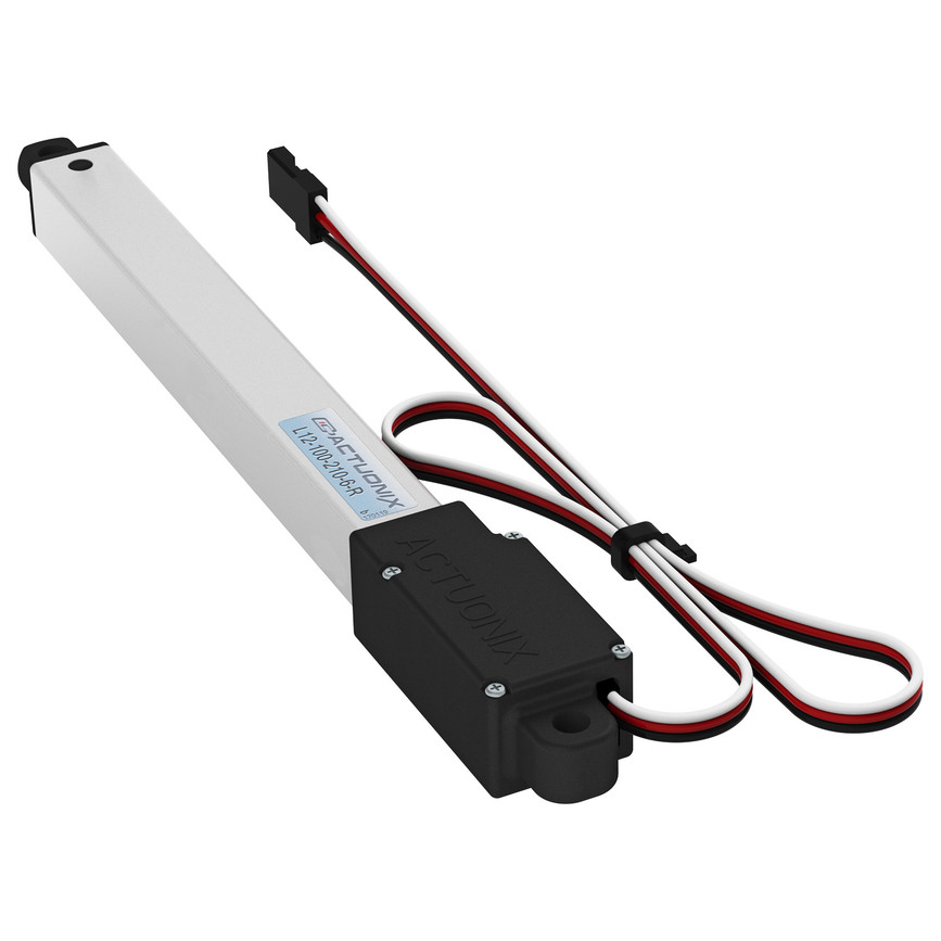 100 mm Stroke 4 lb Thrust Light Duty Linear Servo