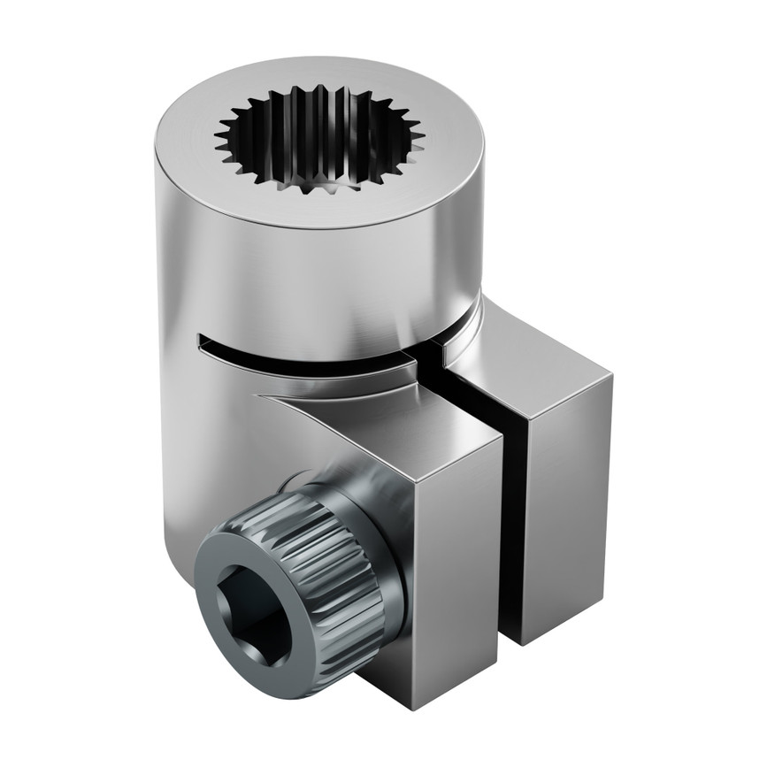 6mm 25 Tooth (3F/H25T) Spline, Servo to Shaft Clamping Coupler