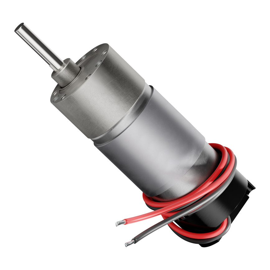 76 RPM Spur Gear Motor w/Encoder