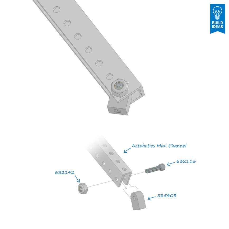 U-Beam (33 Hole, 12.32" Length)