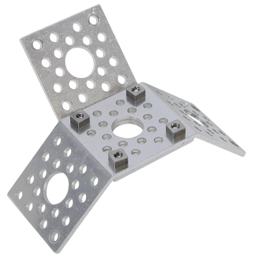 6-32 Square Nut - 24 Pack