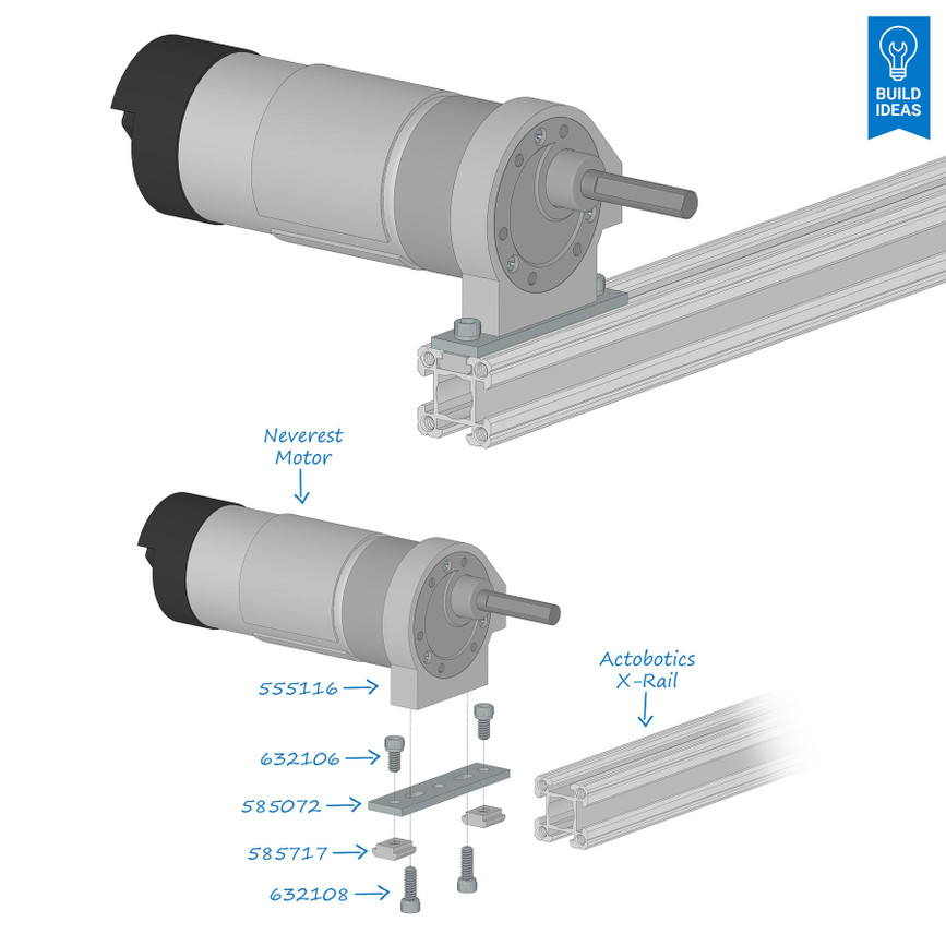 X-Rail Surface Adaptor Bracket (2 pack)