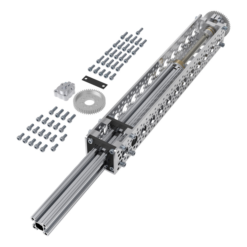Linear Actuator Kit A (7.4" Stroke X-Rail Piston)