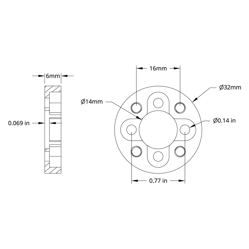 1206 Series Pattern Adaptor (16-2)