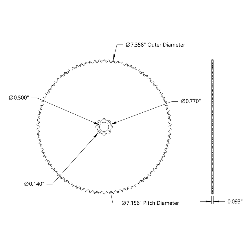 RHS-250-90 Schematic
