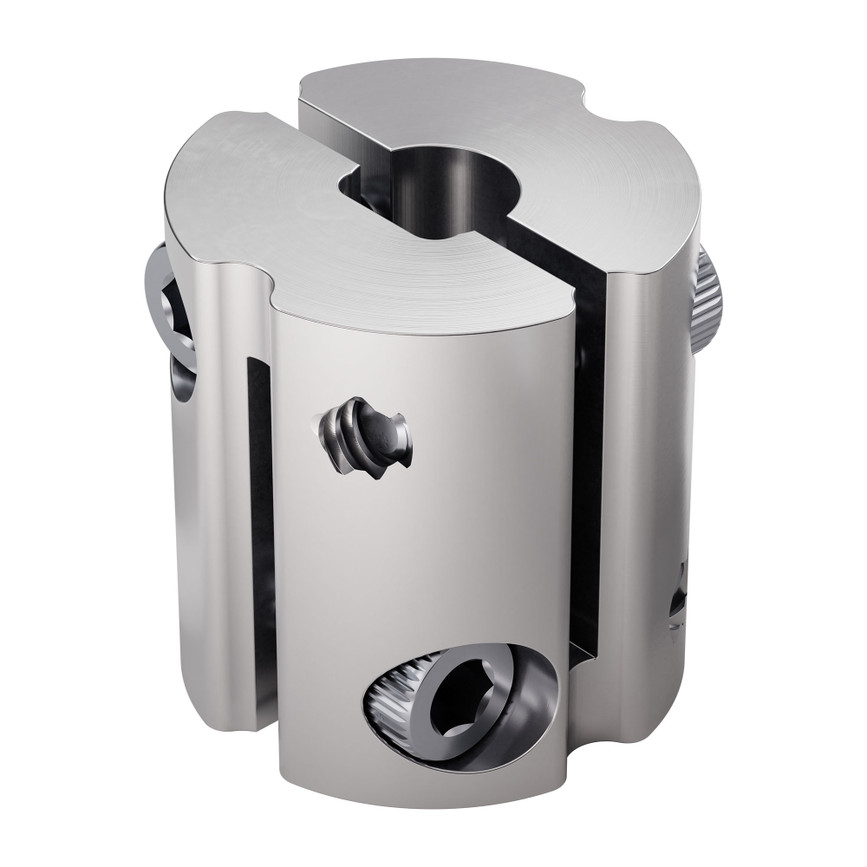 0.250" D-Bore to 6mm D-Bore Barrel Coupler