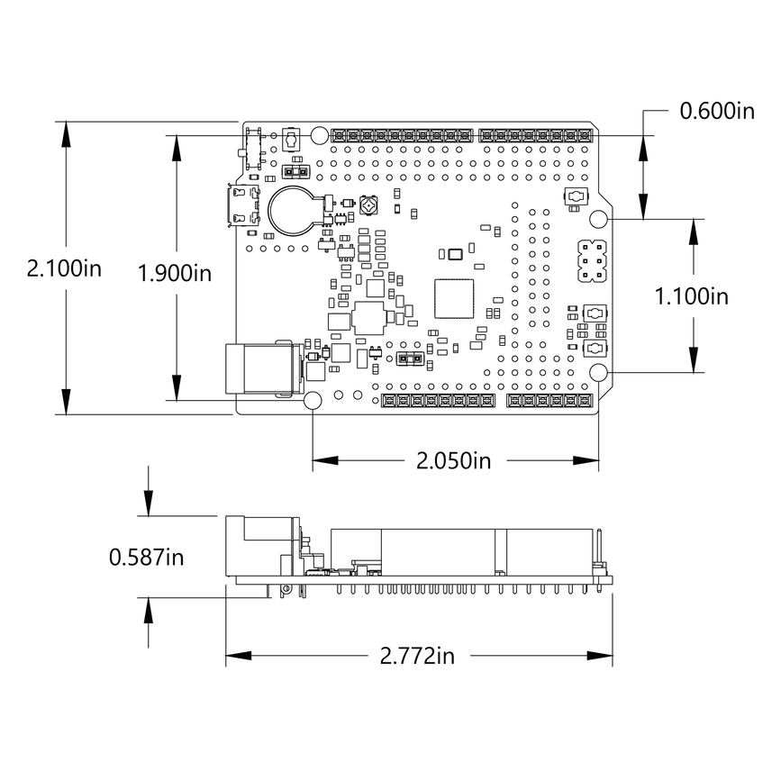 Dimensional Schematic