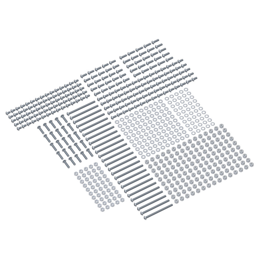 3201-0004-0002 - M4 Button Head Screw Assortment Pack