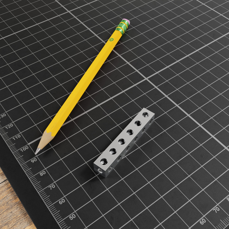 1106 Series Square Beam (6 Hole, 48mm Length)