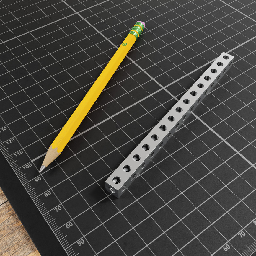 1106 Series Square Beam (15 Hole, 120mm Length)