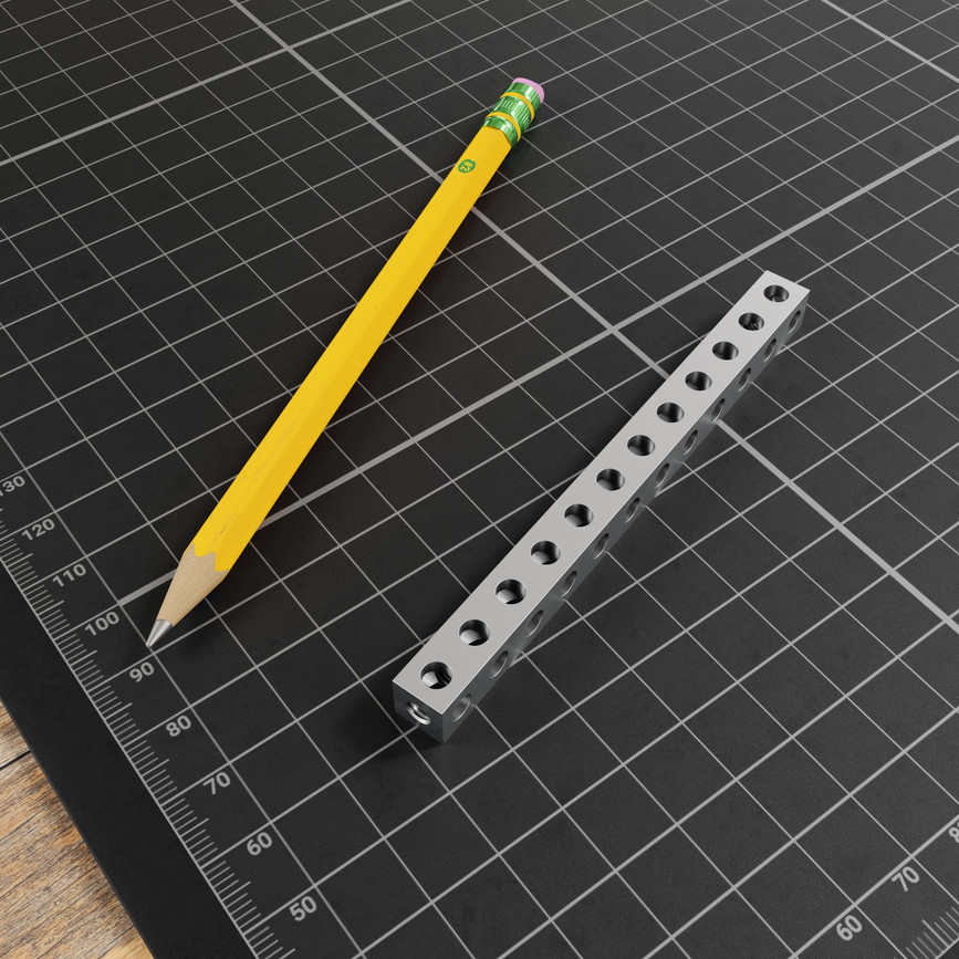 1106 Series Square Beam (12 Hole, 96mm Length)