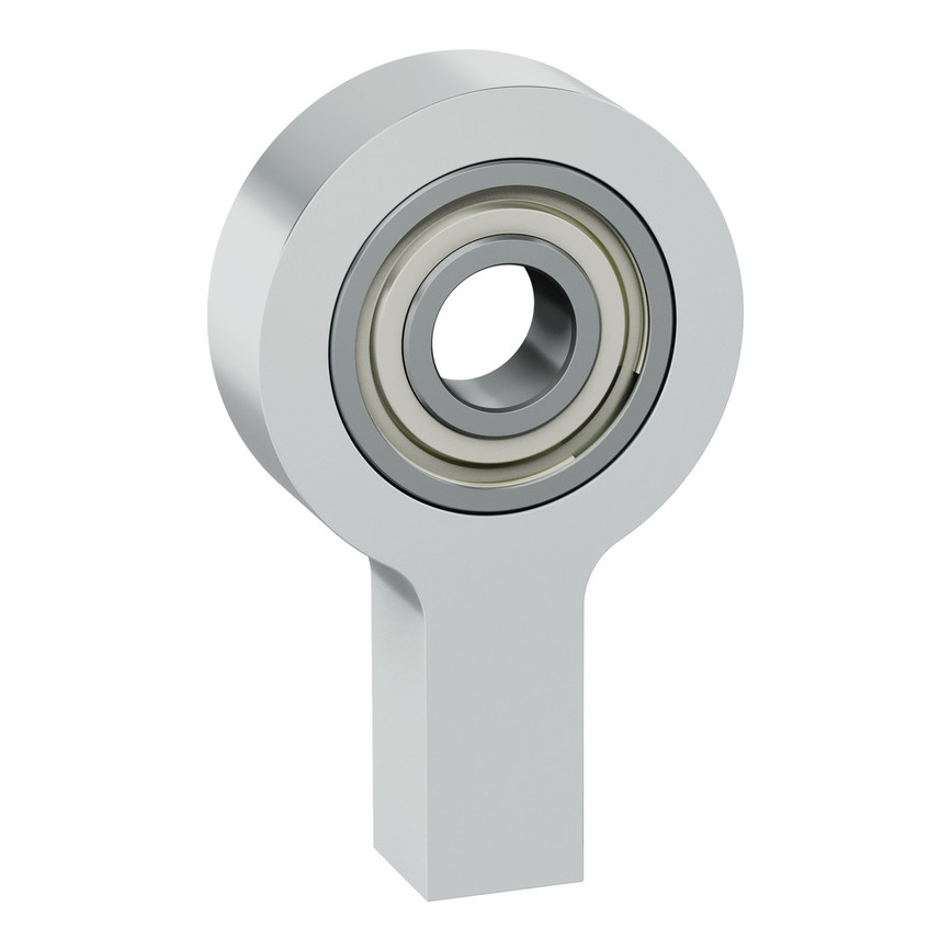 6mm Bore 1-Side, 1-Post Pillow Block (24mm Height)