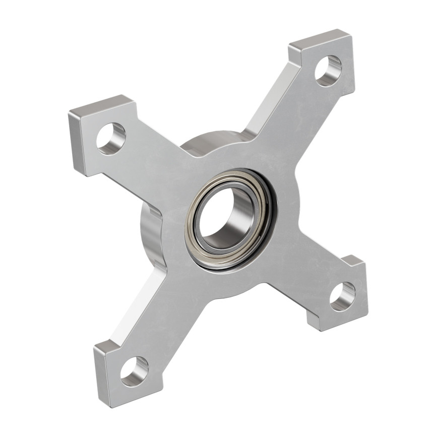 8mm Bore Face Thru-Hole Pillow Block (32mm x 32mm Mounting Pattern)