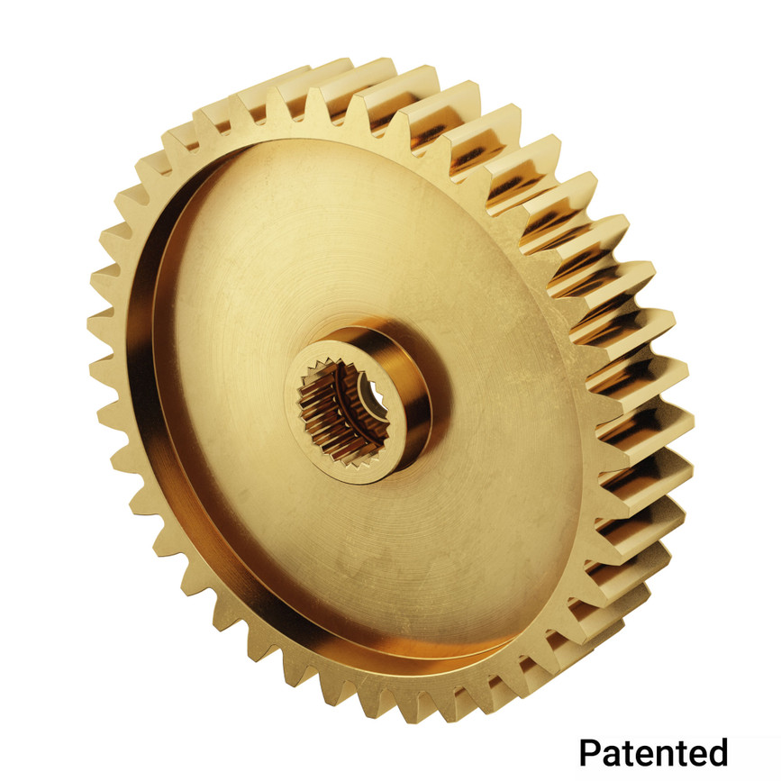 2305-0024-0040 - 2305 Series Brass, MOD 0.8, Servo Gear (24 Tooth Spline, 40 Tooth)
