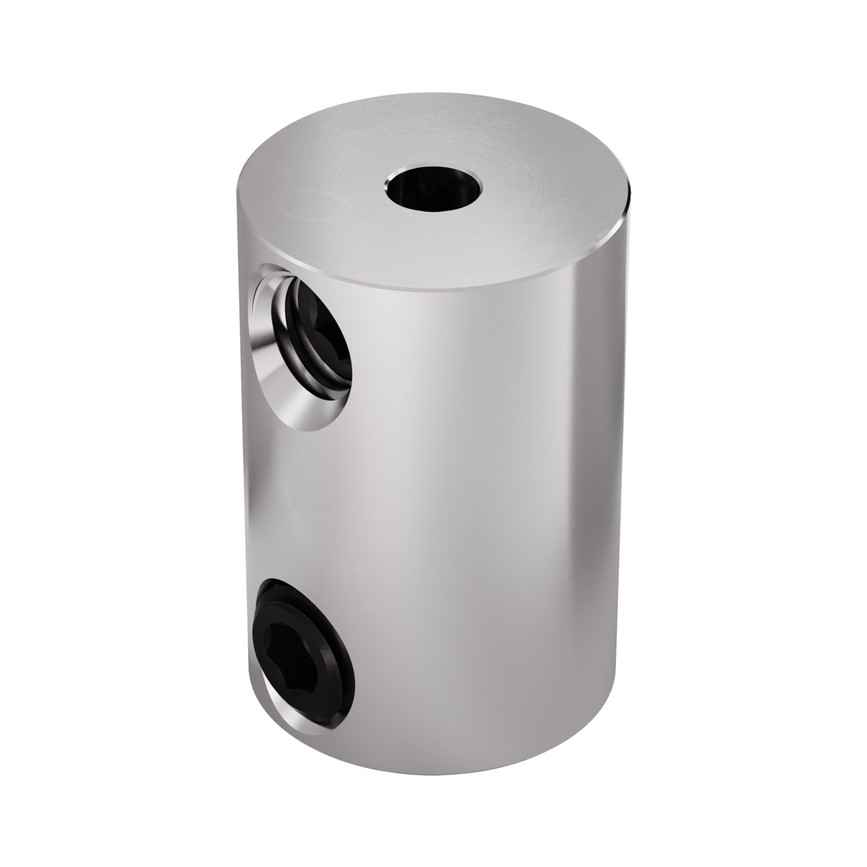 0.3125" to 3mm Set-Screw Shaft Coupler