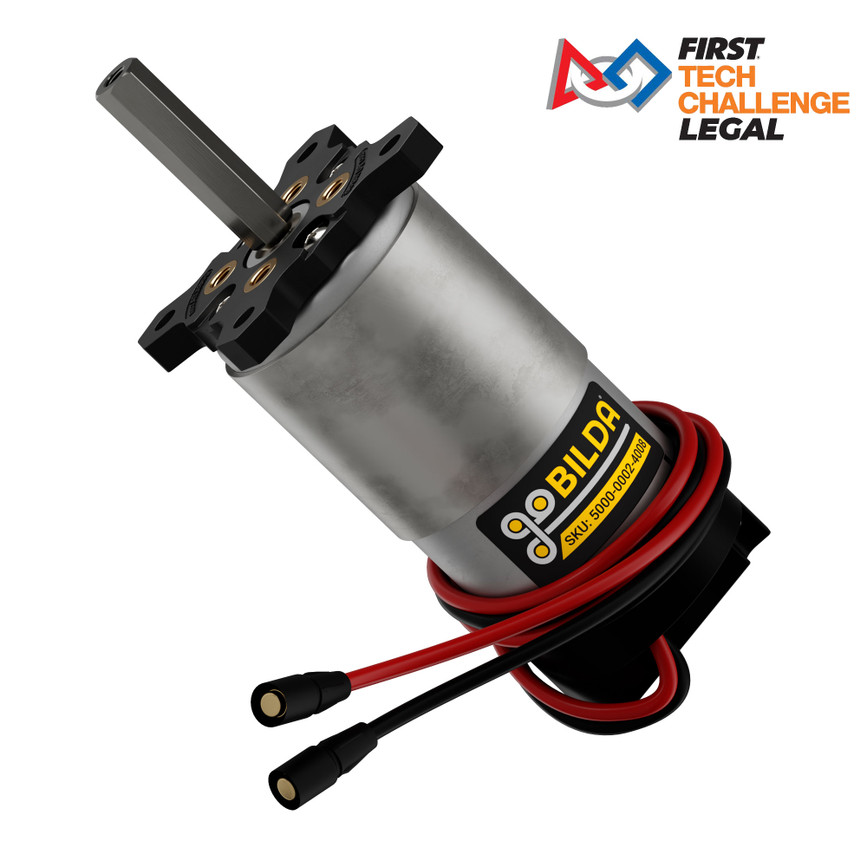 5000 Series 12VDC Motor with 8mm REX™ Pinion Shaft