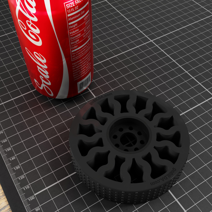 GripForce Gecko™ Wheel (14mm Bore, 96mm Diameter)