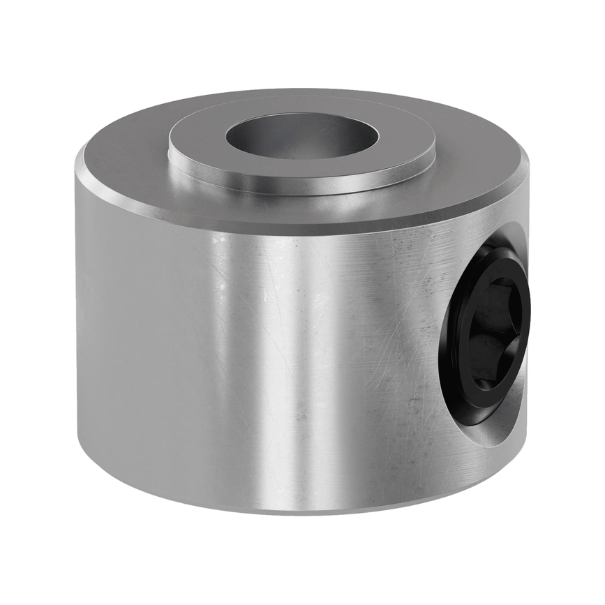 2920 Series Steel Set-Screw Collar (4mm Bore) - 2 Pack