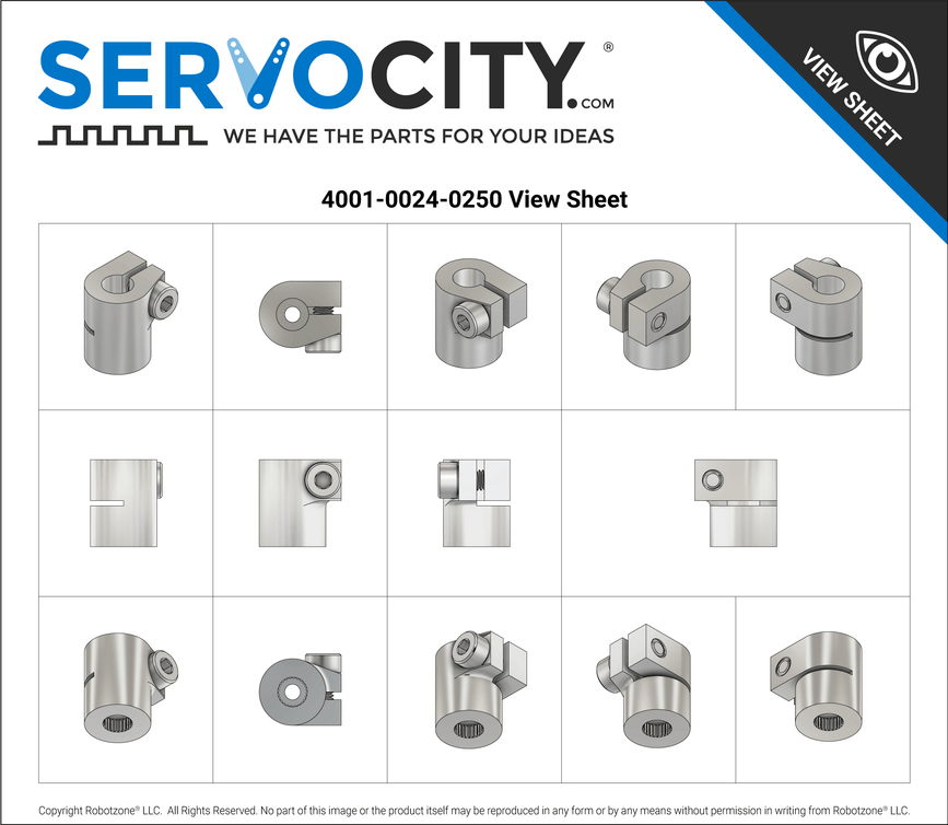 4001-0024-0250 View Sheet