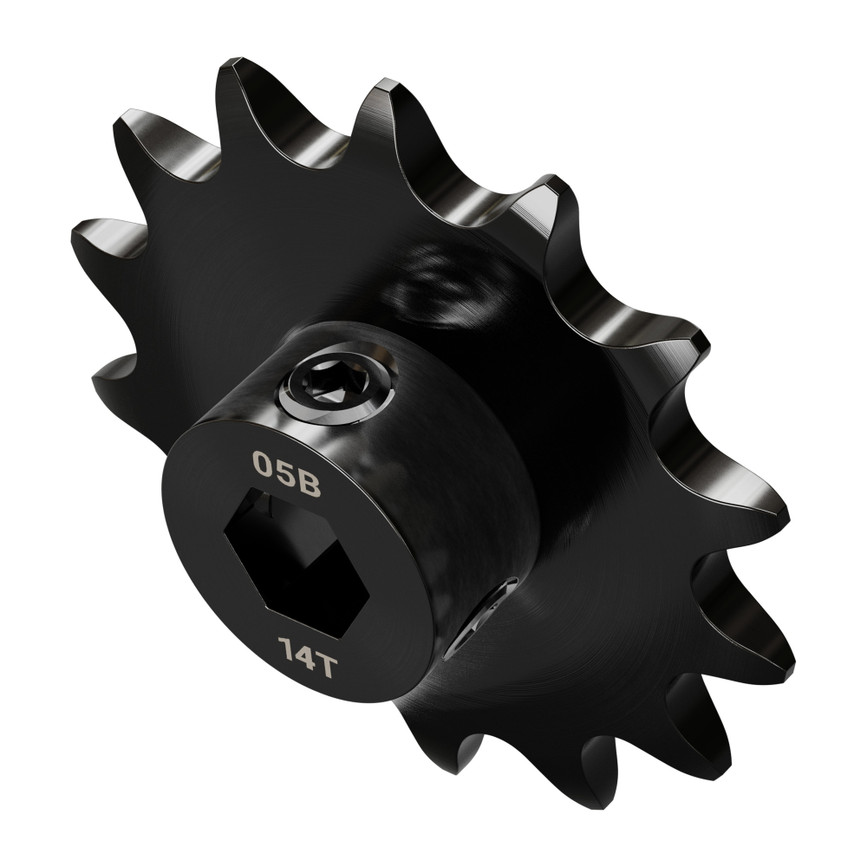 3307 Series 8mm Pitch Steel Set Screw Sprocket (8mm REX™ Bore, 14 Tooth)