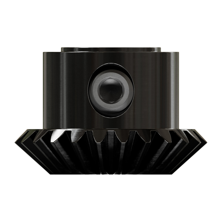 2317 Series MOD 0.8 Steel Miter Gear (Set-Screw, 8mm REX™ Bore, 24 Tooth)