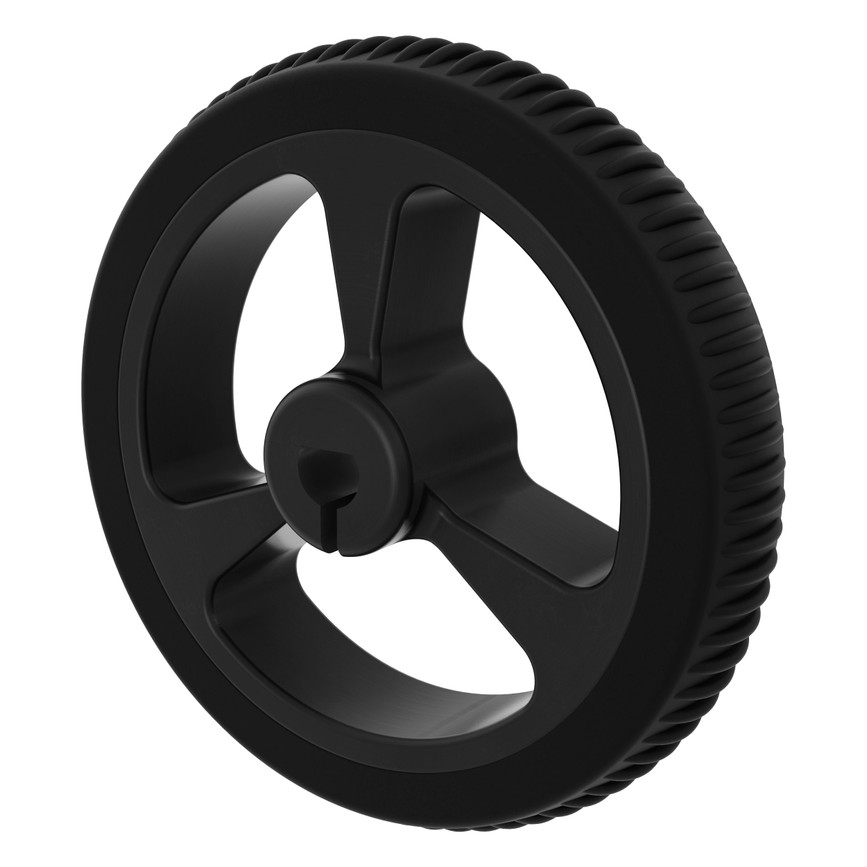 3602 Series Press-Fit Wheel (3mm D-Bore, 32mm Diameter) - 2 Pack