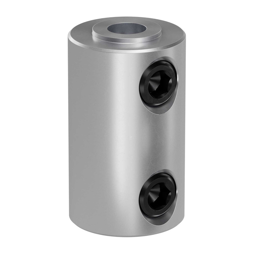 Set-Screw Shaft Coupler (4mm Round Bore to 4mm Round Bore)