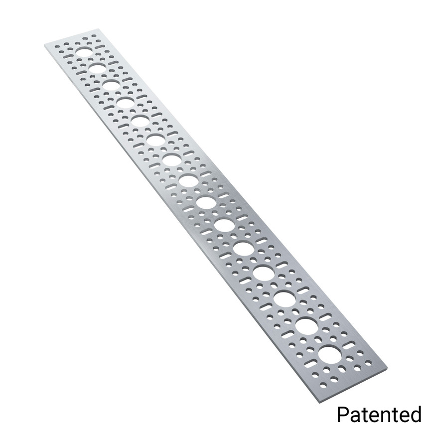 1123 Series Pattern Plate (1 x 15 Hole, 48 x 384mm)