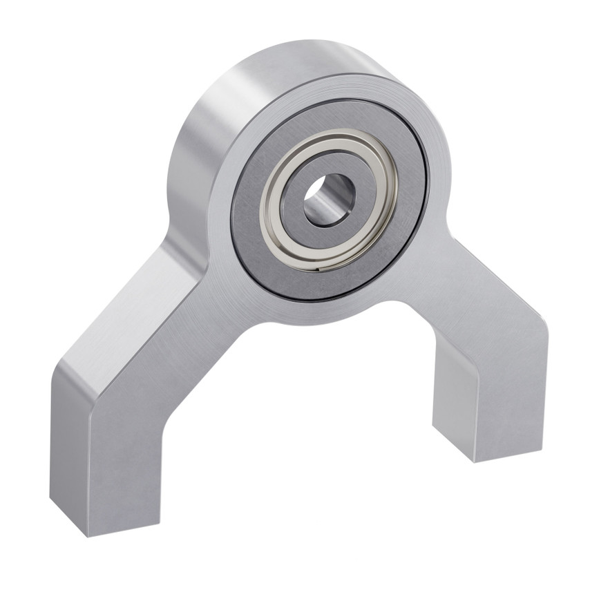 4mm Bore 1-Side, 2-Post Pillow Block (24mm Height)