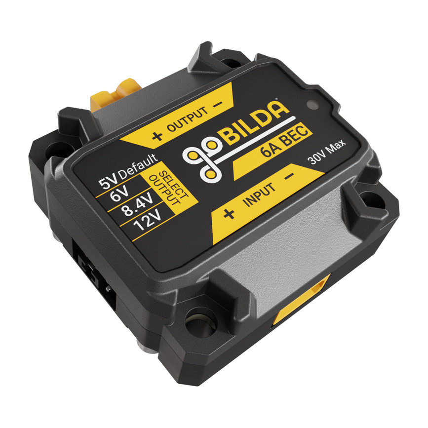 6A BEC / Voltage Regulator (6-24V Input, 5V, 6V, 8.4V, 12V Output, XT30 Connectors)