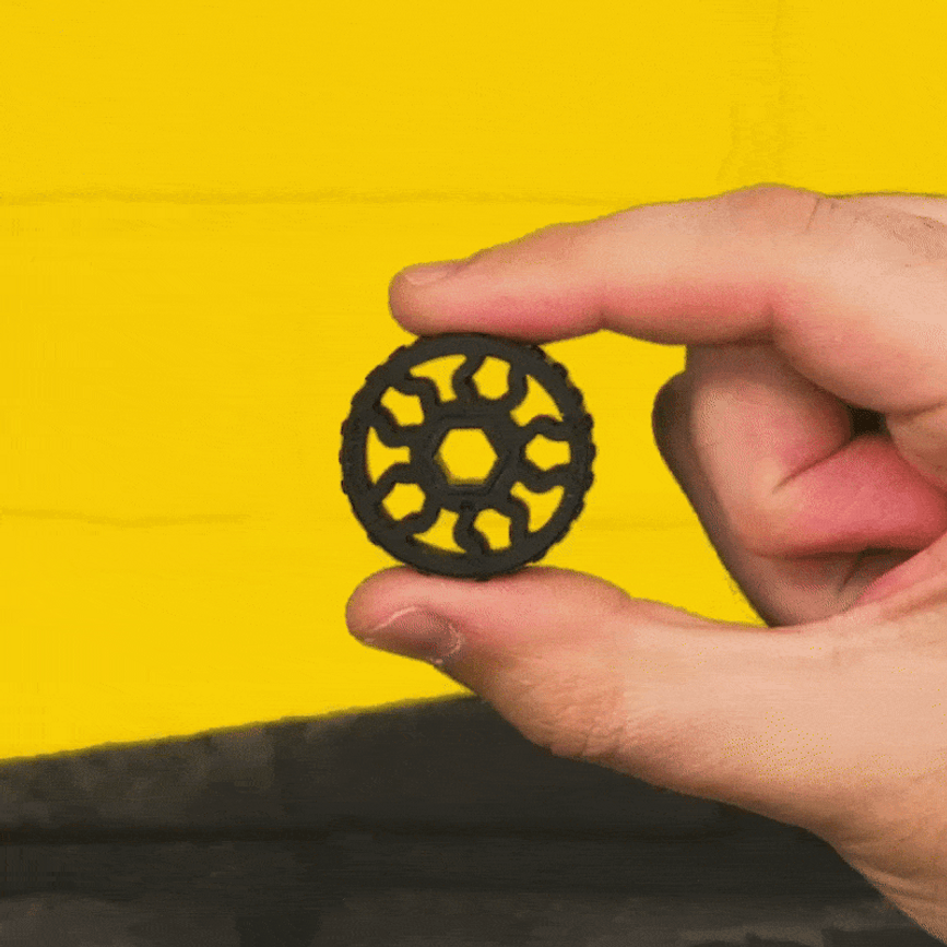 GripForce Gecko™ Wheel (8mm REX™ Bore, 32mm Diameter)