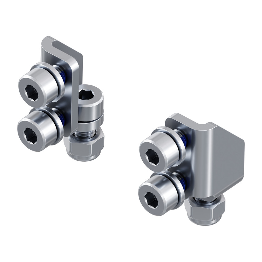 Steel 90° Servo Mounting Brackets (for Standard Size Servo)