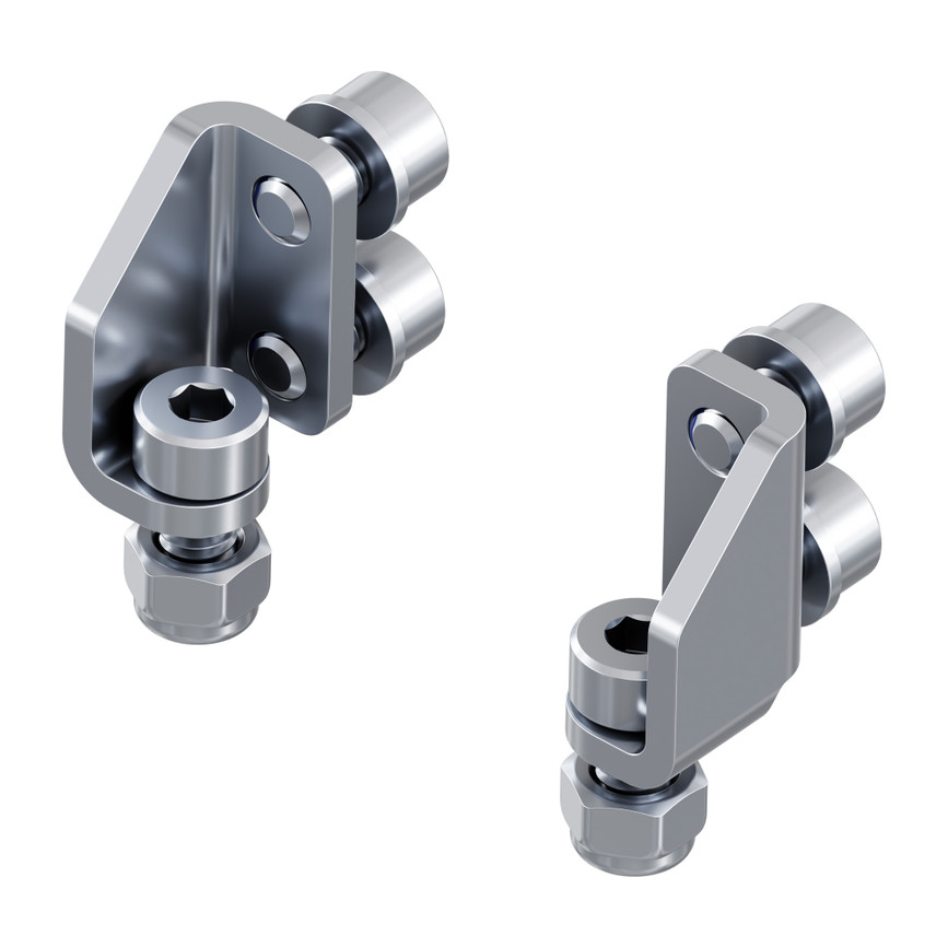 Steel 90° Servo Mounting Brackets (for Standard Size Servo)