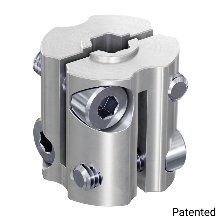 4007 Series Hyper Coupler (6mm D-Bore to 5mm Hex Bore)