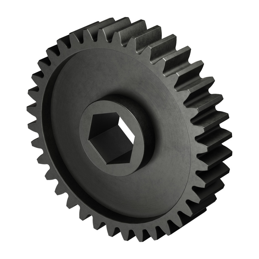 Slip-Fit Steel Pinion Gear (8mm REX® Bore, MOD 0.8, 36T)