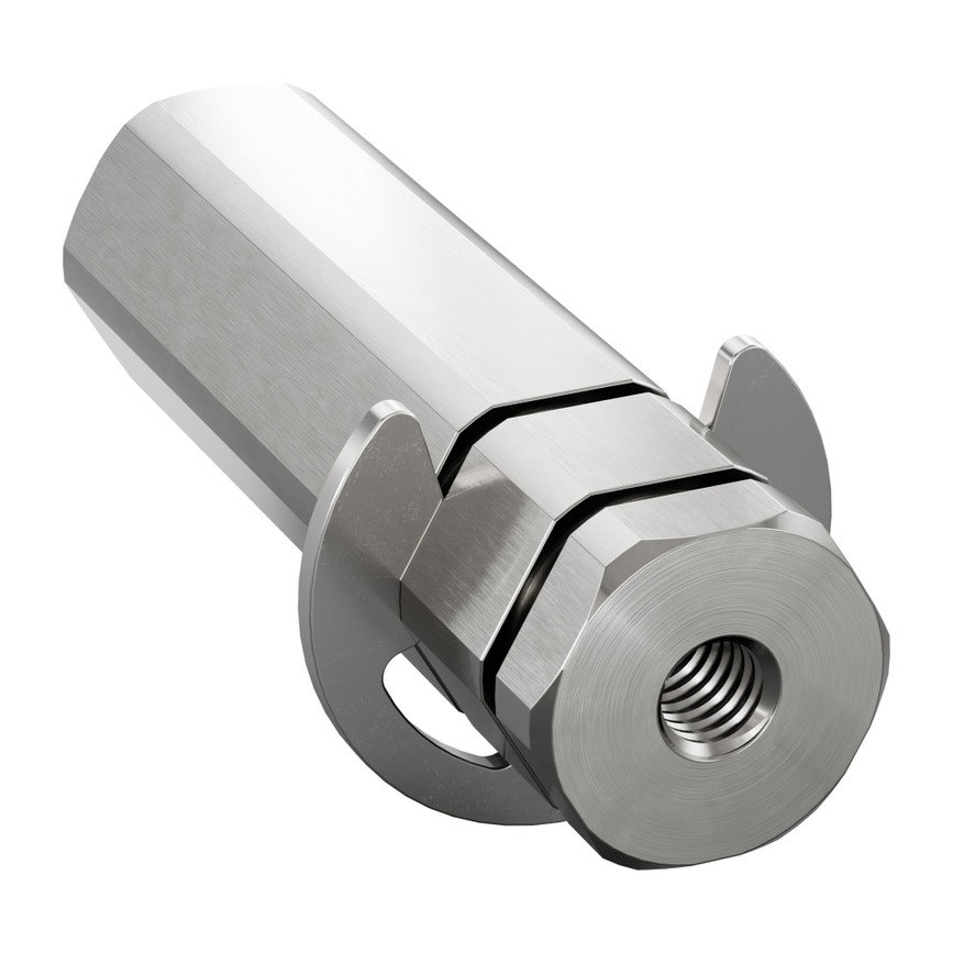 12mm REX® Shaft with E-Clip (Stainless Steel, 40mm Length)