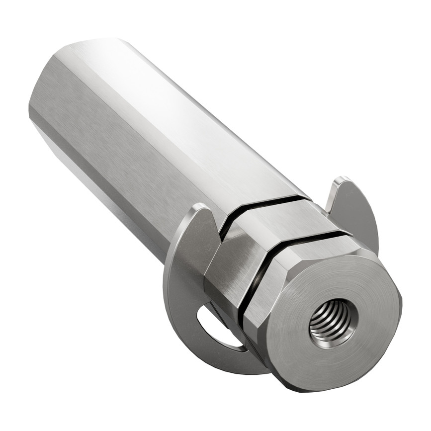 12mm REX® Shaft with E-Clip (Stainless Steel, 48mm Length)