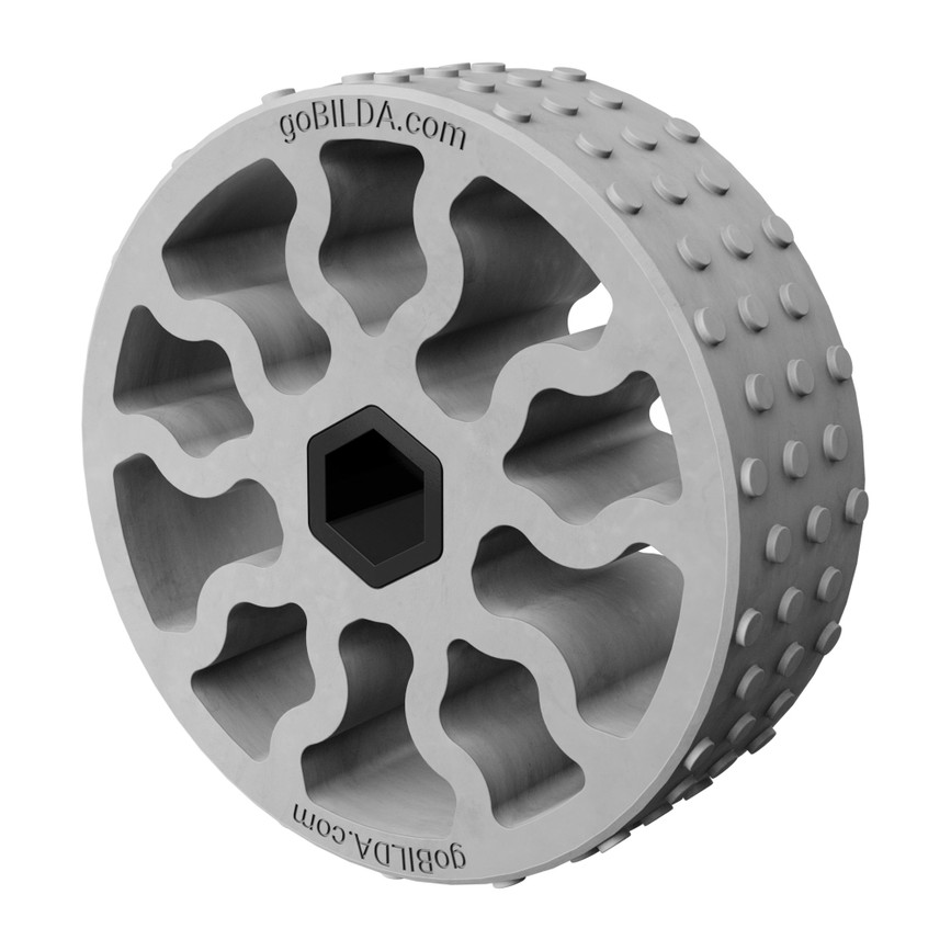 GripForce Gecko™ Wheel (8mm REX® Bore, 48mm Diameter, 15A Durometer)