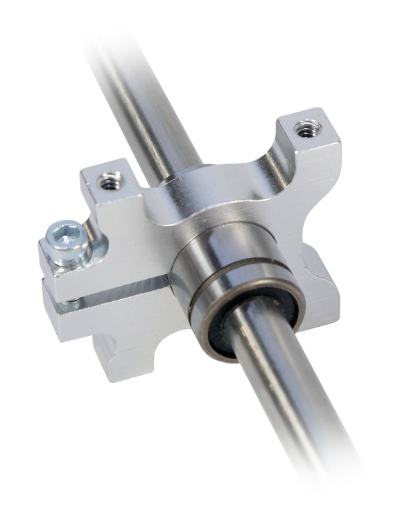 15mm Bore Side Tapped Clamping Mount