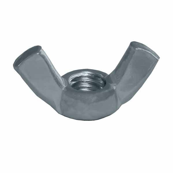 ねね 6-32 Zinc-Plated Wing Nut - 6 Pack - ServoCity®