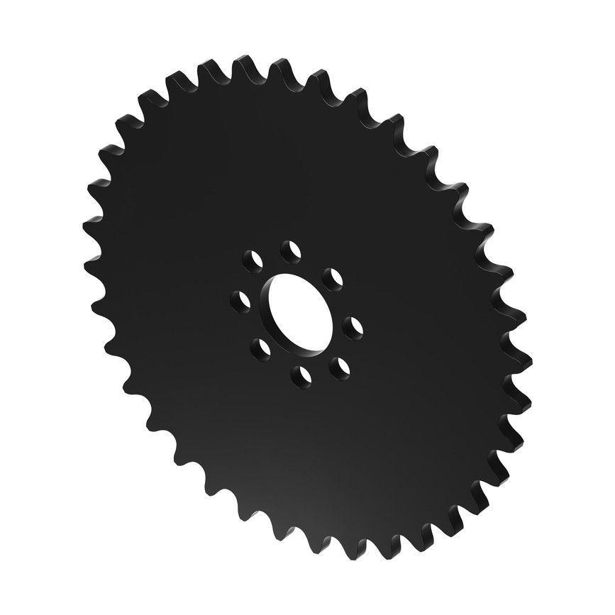 36 Tooth 0.770" Acetyl Hub Mount Sprocket 0.250" Pitch