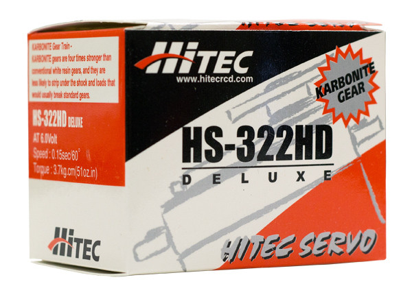 HS-322HD Servo-Stock Rotation