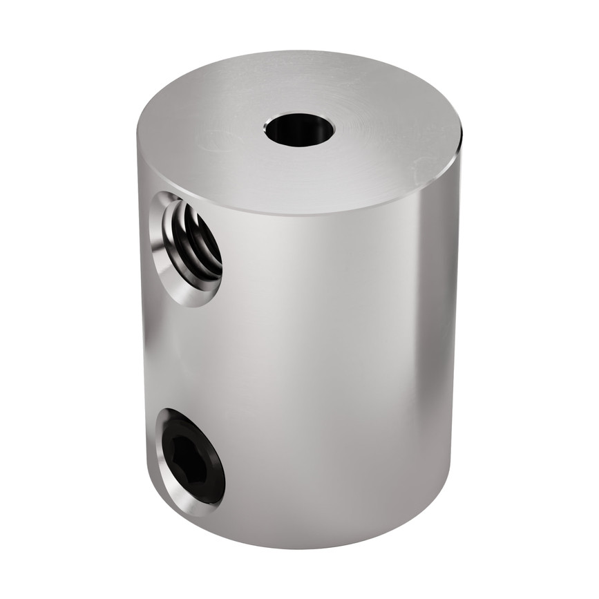 0.125" to 0.375" Set-Screw Shaft Coupler