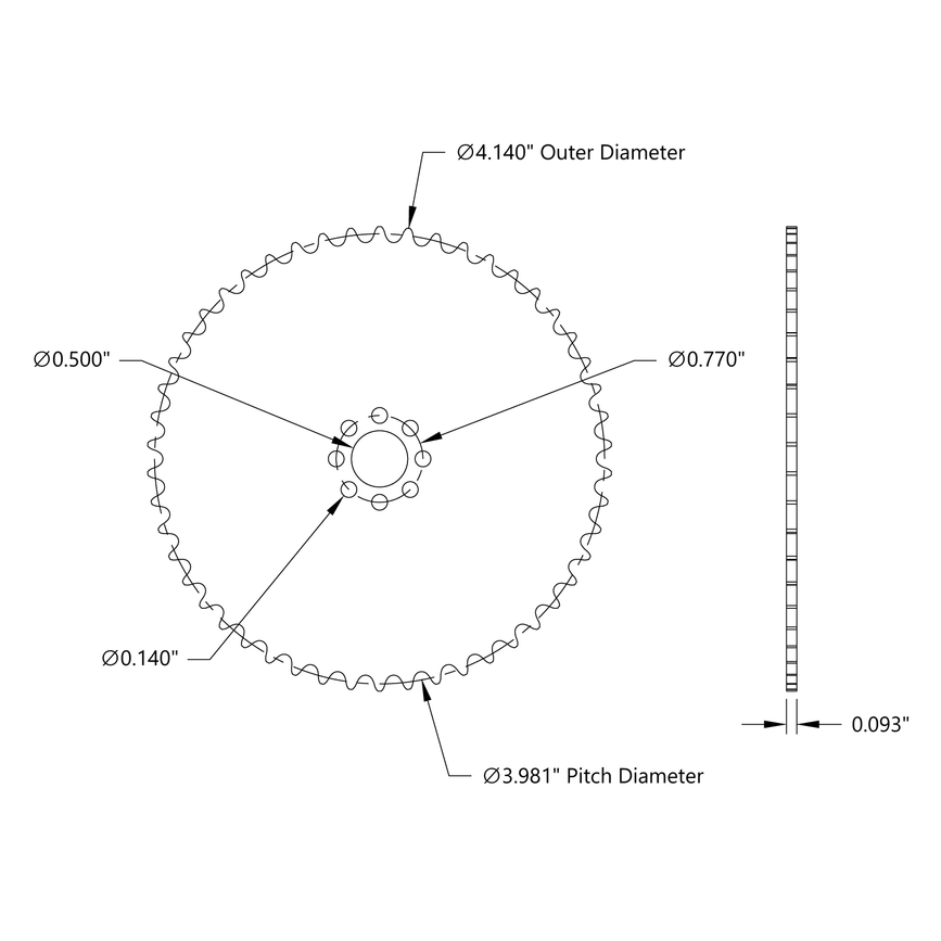 RHS-250-50 Schematic