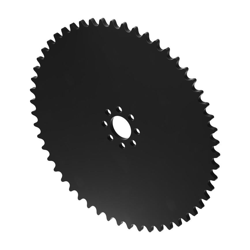 54 Tooth 0.770" Acetyl Hub Mount Sprocket 0.250" Pitch