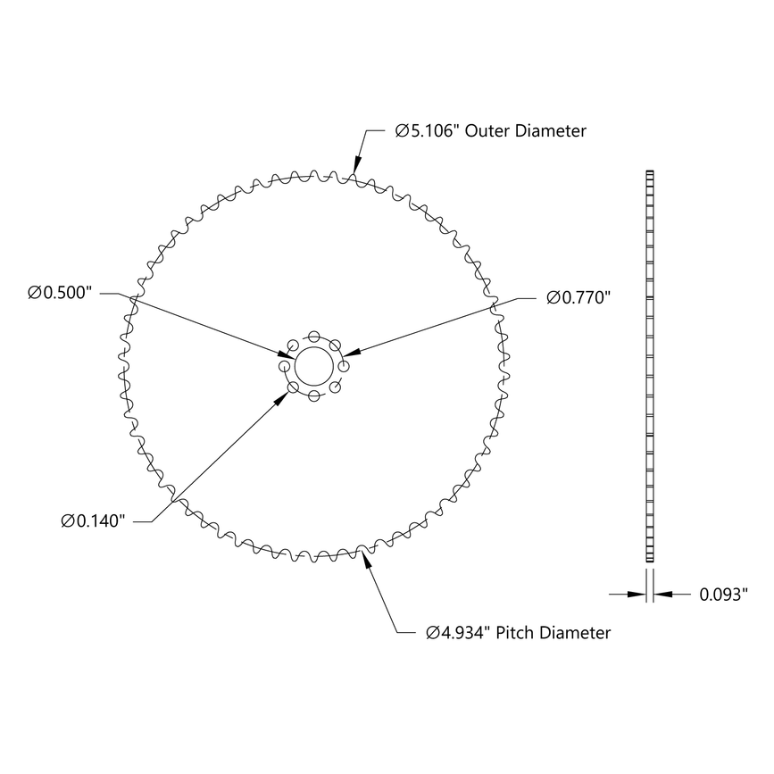 RHS-250-62 Schematic