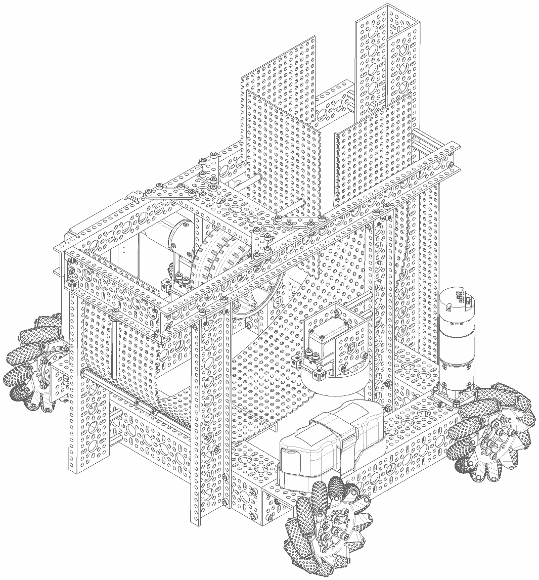 Starter Bot with Mecanum Wheels