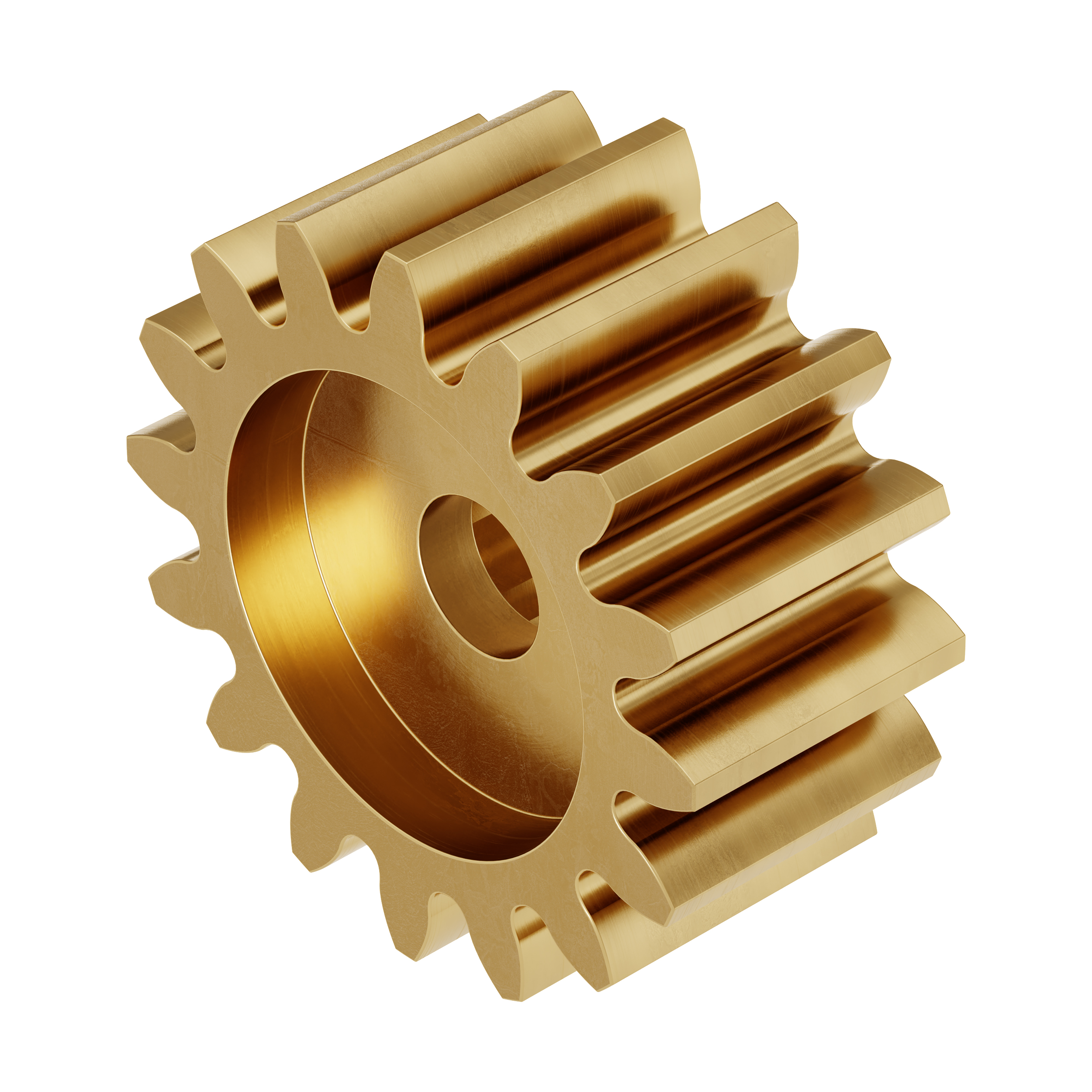 2024 ベジット SER Brass, 32P, 16 Tooth, C24T Spline Servo Gear - ServoCity®