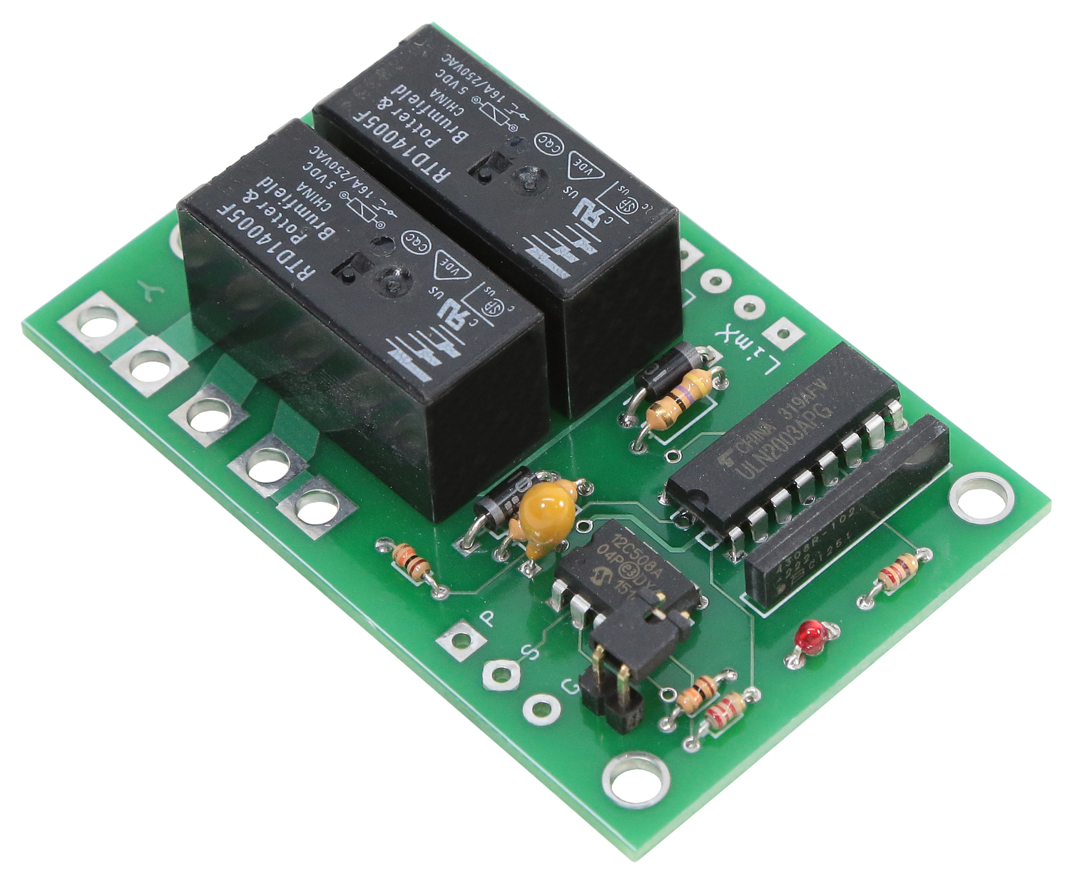 Electronic PWM Controlled Dual Relay (12A)