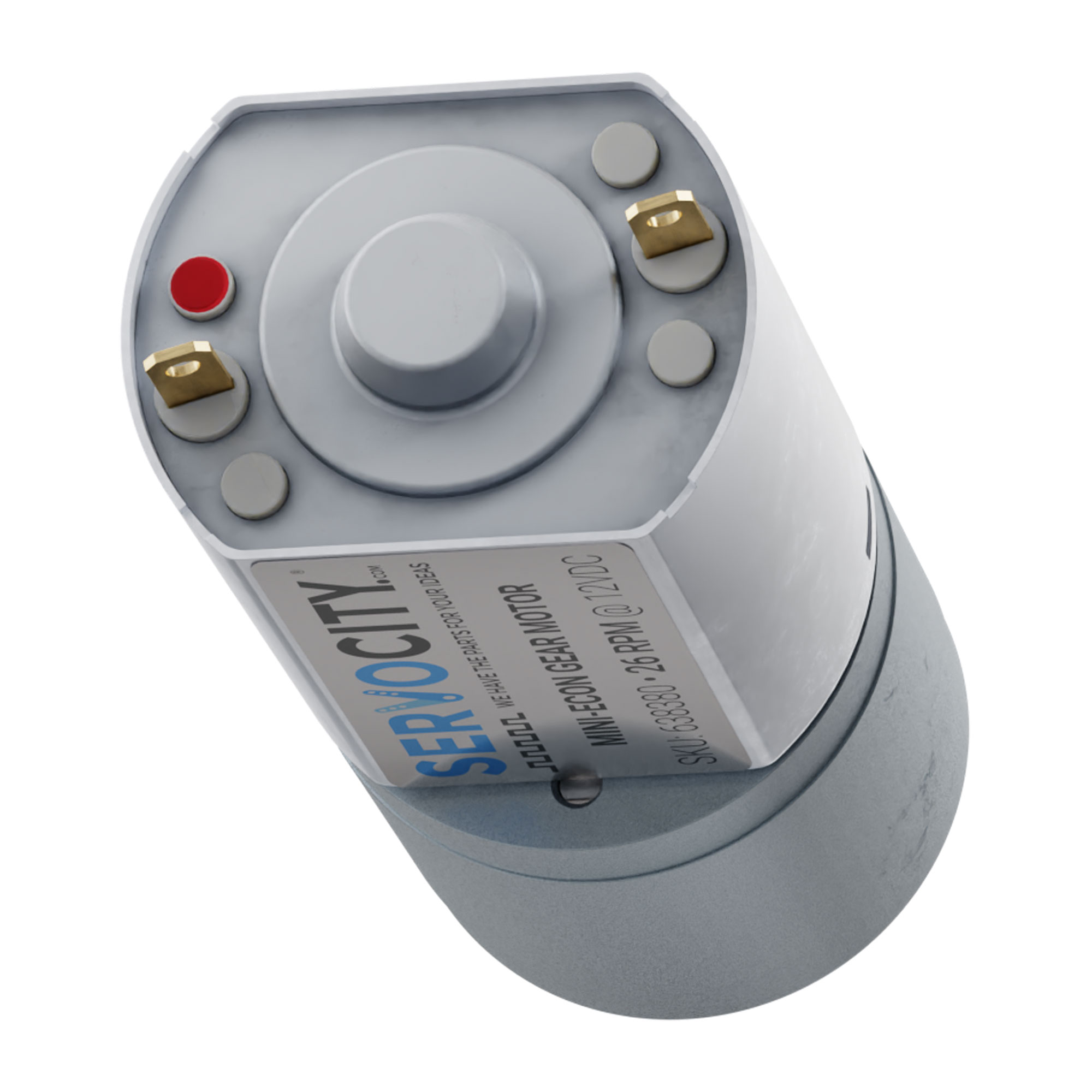 26 RPM Mini Econ Gear Motor